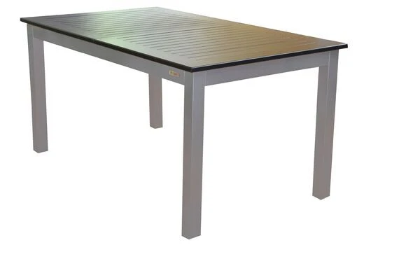DOPPLER Expert Esstisch, Silber/schwarz, Aluminium, 150-210 X 90 Cm, Ausziehbar 4 DOPPLER Expert Esstisch, Silber/schwarz, Aluminium, 150-210 X 90 Cm, Ausziehbar – Bild 2