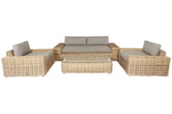 OUTFLEXX Loungegruppe, Natur Meliert/sand, Polyrattan, Für 4 Personen, Inkl. Polster -Kettler Verkäufe 2 18852.jpg