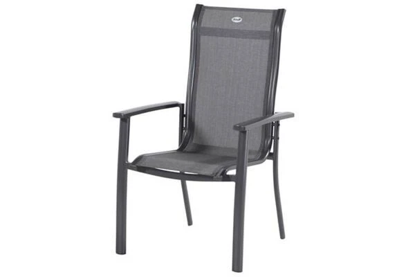 HARTMAN Alice Comfort Esstischgarnitur, Xerix, Alu/Textilene, Tisch 180/240x100cm, 8 Stapelsessel 4 HARTMAN Alice Comfort Esstischgarnitur, Xerix, Alu/Textilene, Tisch 180/240x100cm, 8 Stapelsessel – Bild 2