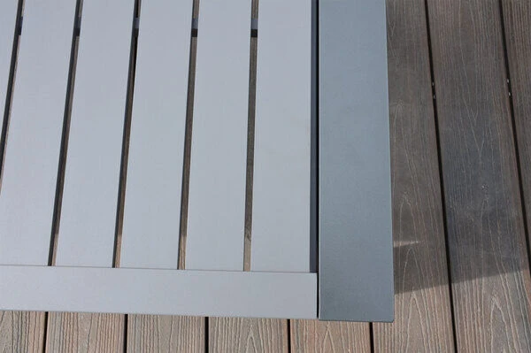 OUTFLEXX Kaffeetisch, Anthrazit, Aluminium, 120x60x41cm 4 OUTFLEXX Kaffeetisch, Anthrazit, Aluminium, 120x60x41cm – Bild 2