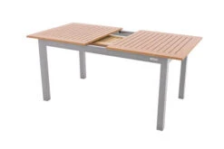 DOPPLER Expert Esstisch, Silber/Holzoptik, Aluminium, 150-210x90 Cm, Ausziehbar -Kettler Verkäufe 2 20899.jpg