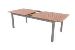 DOPPLER Expert Esstisch, Silber/Holzoptik, Aluminium, 220-280x100 Cm, Ausziehbar -Kettler Verkäufe 2 20900.jpg