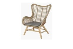 OUTFLEXX Sessel, Rattan Grey, Polyrattan/Akazie, 79,5 X 71,5 X 90 Cm, Inkl. Hocker Und Polster In Braun -Kettler Verkäufe 2 21033.jpg