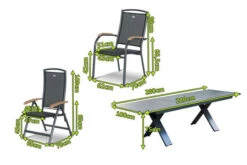 HARTMAN Sondermodell Xanadu / Raffaelo Sitzgruppe, Xerix/anthrazit, Alu/Glaskeramik, 2 Stapelsessel, 6 Multipos, 220/280x100cm 12 HARTMAN Sondermodell Xanadu / Raffaelo Sitzgruppe, Xerix/anthrazit, Alu/Glaskeramik, 2 Stapelsessel, 6 Multipos, 220/280x100cm -Kettler Verkäufe 2 21099.jpg