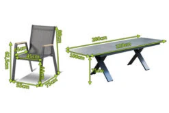 HARTMAN Sondermodell Xanadu / Aruba Set, Xerix/anthrazit, Alu/Glaskeramik, 10 Stapelsessel, 220/280x100cm 11 HARTMAN Sondermodell Xanadu / Aruba Set, Xerix/anthrazit, Alu/Glaskeramik, 10 Stapelsessel, 220/280x100cm -Kettler Verkäufe 2 21128.jpg