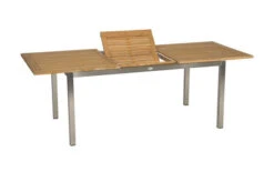 STERN Cardiff Esstischgarnitur, Silber/silbergrau, Edelstahl/Textilen/FSC-Teak, 162/220 X 90 Cm, Butterfly-Auszug, 4 Stapel-, 2 Multipo -Kettler Verkäufe 2 22467.jpg