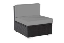 OUTFLEXX Mittelelement, Schwarz, Polyrattan, Inkl. Polster Und Kissen, Wasserfeste Kissenbox -Kettler Verkäufe 2 2392 5 BOX.jpg