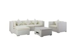 OUTFLEXX Loungemöbel-Set, Weiß, Polyrattan, Für 5 Personen, Inkl. Loungetisch, Wasserfeste Kissenbox -Kettler Verkäufe 2 2523 BOX D.jpg