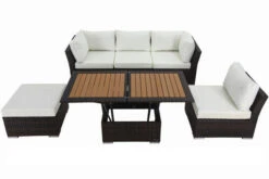 OUTFLEXX Loungemöbel-Set, Braun Marmoriert, Polyrattan, Inkl. Loungetisch, Für 5 Personen, Wasserfeste Kissenbox 19 OUTFLEXX Loungemöbel-Set, Braun Marmoriert, Polyrattan, Inkl. Loungetisch, Für 5 Personen, Wasserfeste Kissenbox -Kettler Verkäufe 2 7759 BOX D.jpg