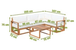 OUTFLEXX Ecklounge, Hellgrau, FSC-Akazienholz/Textil, Für 5 Personen, Inkl. Tisch Und Polster -Kettler Verkäufe 30791 05.jpg