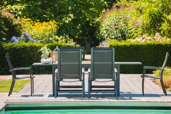 HARTMAN Belcampo Dining III Sessel, Xerix / Dunkelgrau, Alu / Textilene, 67 X 68 X 100 Cm 5 HARTMAN Belcampo Dining III Sessel, Xerix / Dunkelgrau, Alu / Textilene, 67 X 68 X 100 Cm – Bild 3