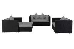 OUTFLEXX Loungemöbel-Set, 5 Personen, Schwarz, Polyrattan, Wasserfeste Kissenbox 10 OUTFLEXX Loungemöbel-Set, 5 Personen, Schwarz, Polyrattan, Wasserfeste Kissenbox -Kettler Verkäufe 3 1299 BOX A.jpg