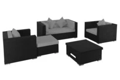 OUTFLEXX Loungemöbel-Set, 5 Personen, Schwarz, Polyrattan, Inkl. Loungetisch, Wasserfeste Kissenbox -Kettler Verkäufe 3 1299 BOX D.jpg
