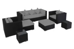OUTFLEXX Loungemöbel-Set, Schwarz, Polyrattan, Für 6 Personen, Inkl. Kaffeetisch, Wasserfeste Kissenbox -Kettler Verkäufe 3 1302 BOX B.jpg