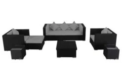OUTFLEXX Loungemöbel-Set, Schwarz, Polyrattan, Für 6 Personen, Inkl. Loungetisch, Wasserfeste Kissenbox -Kettler Verkäufe 3 1302 BOX D.jpg