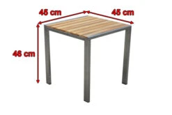 OUTFLEXX Beistelltisch, FSC-Teakholz/Edelstahl, 45x45cm -Kettler Verkäufe 3 13512.jpg