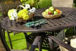 HARTMAN Palermo Esstisch, Bronze, Alu-Guss, Ø120cm -Kettler Verkäufe 3 16434.jpg