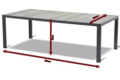 HARTMAN Tanger Esstisch,xerix/grey Wood, Aluminium/Keramik, 228x105cm -Kettler Verkäufe 3 17490 1.jpg