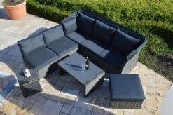 Ploß Rocking Loungeset, Grau/braun-meliert, Polyrattan, 5-6 Personen, Inkl. Sonnendach -Kettler Verkäufe 3 18220.jpg