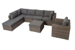 OUTFLEXX Loungemöbel-Set, Grau, Polyrattan, 8Personen, Mit Sessel, Verstellbare Sitzflächen, Wasserfeste Kissenbox -Kettler Verkäufe 3 18365 BOX.jpg