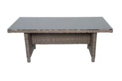 OUTFLEXX Esstisch, Grau, Polyrattan, 200 X 95 Cm, Tischplatte Spraystone, 6mm, Aufliegend 9 OUTFLEXX Esstisch, Grau, Polyrattan, 200 X 95 Cm, Tischplatte Spraystone, 6mm, Aufliegend -Kettler Verkäufe 3 18373.jpg