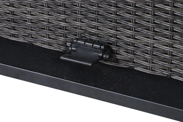 SIENA GARDEN Porto Dining-Lounge, Grau, Alu / Gardino®-Geflecht, 5-6 Personen, Mit Lifttisch, 130 X 75 X 40/52/65cm 5 SIENA GARDEN Porto Dining-Lounge, Grau, Alu / Gardino®-Geflecht, 5-6 Personen, Mit Lifttisch, 130 X 75 X 40/52/65cm – Bild 3