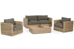 SONNENPARTNER Sands Loungegruppe, Light Oaks, Geflecht, 4 Personen, Inkl. Polster -Kettler Verkäufe 3 18652.jpg