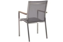 STERN Cardiff Esstischgruppe, Silber/silbergrau, Edelstahl/Teak, Tisch 200 X 100 Cm, 6 Stapelsessel -Kettler Verkäufe 3 19774.jpg