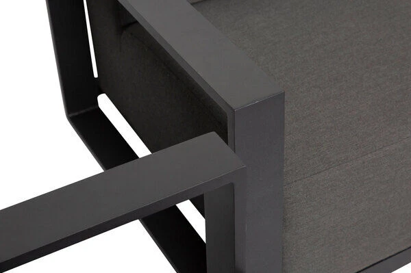 OUTFLEXX Loungeset, Sooty, Alu/Sunbrella, Für 5 Personen, Loungetisch 100x80 Cm 5 OUTFLEXX Loungeset, Sooty, Alu/Sunbrella, Für 5 Personen, Loungetisch 100x80 Cm – Bild 3