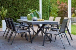 HARTMAN Sondermodell Xanadu / Aruba Sitzgruppe, Xerix/anthrazit, Alu/Glaskeramik, 8 Stapelsessel, 220/280x100cm -Kettler Verkäufe 3 21137.jpg