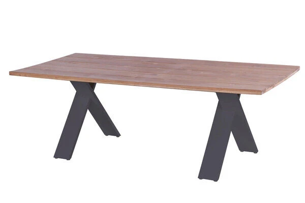 HARTMAN Xanadu / Alice Comfort Sitzgruppe, Xerix/anthrazit, Alu/Teakholz, 6 Multipos, 220x100cm 5 HARTMAN Xanadu / Alice Comfort Sitzgruppe, Xerix/anthrazit, Alu/Teakholz, 6 Multipos, 220x100cm – Bild 3