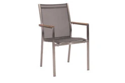 STERN Cardiff Esstischgarnitur, Silber/silbergrau, Edelstahl/Textilen/FSC-Teak, 162/220 X 90 Cm, Butterfly-Auszug, 4 Stapel-, 2 Multipo -Kettler Verkäufe 3 22467.jpg