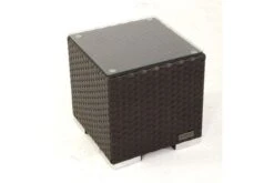 OUTFLEXX Beistelltisch, Braun, Polyrattan, 40x40x40 Cm, Inkl. Glasplatte -Kettler Verkäufe 3 2393 10.jpg