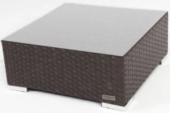 OUTFLEXX Beistelltisch/Hocker, Braun, Polyrattan, Inkl. Glasplatte Und Polster -Kettler Verkäufe 3 2393 8.jpg