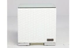 OUTFLEXX Beistelltisch, Weiß, Polyrattan, 40x40x40 Cm, Inkl. Glasplatte -Kettler Verkäufe 3 2511 10.jpg