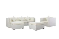 OUTFLEXX Loungemöbel-Set, Weiß, Polyrattan, Für 5 Personen, Inkl. Kaffeetisch, Wasserfeste Kissenbox -Kettler Verkäufe 3 2523 BOX B.jpg