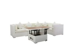 OUTFLEXX Loungemöbel Polyrattan, Weiß, Für 5 Personen, Inkl. Loungetisch, Wasserfeste Kissenbox -Kettler Verkäufe 3 7175 BOX D.jpg