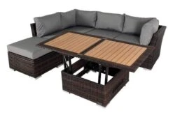 OUTFLEXX Loungemöbel, Polyrattan, Braun Marmoriert, Inkl. Loungetisch, Abdeckhaube, Ersatzbezug, Wasserfeste Kissenbox -Kettler Verkäufe 3 7759 BOX X 4.jpg
