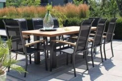 HARTMAN Alice Stapelsessel, Xerix/schwarz, Alu/4x4 Textilen, Mit FSC Teak-Armlehnen 8 HARTMAN Alice Stapelsessel, Xerix/schwarz, Alu/4x4 Textilen, Mit FSC Teak-Armlehnen -Kettler Verkäufe 4 11087.jpg