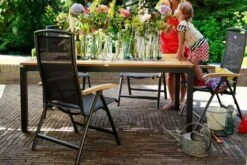 HARTMAN Raffaelo Multipositionssessel, Xerix/anthrazit, Alu/Textilene, Mit FSC-Teak-Armlehnen -Kettler Verkäufe 4 11665 1.jpg