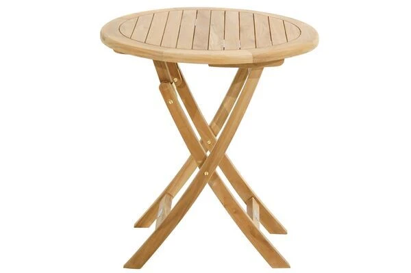 Klapptisch Cleveland Aus Teakholz Von Ploß, Rund, 6 Klapptisch Cleveland Aus Teakholz Von Ploß, Rund, – Bild 4