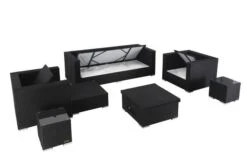 OUTFLEXX Loungemöbel-Set, Schwarz, Polyrattan, Für 6 Personen, Inkl. Loungetisch, Wasserfeste Kissenbox -Kettler Verkäufe 4 1302 BOX D.jpg