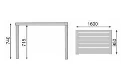 KETTLER GranadaTisch, Silber, Alu/FSC-Teak, 160x95 Cm, 0301221-0100 11 KETTLER GranadaTisch, Silber, Alu/FSC-Teak, 160x95 Cm, 0301221-0100 -Kettler Verkäufe 4 13441.jpg