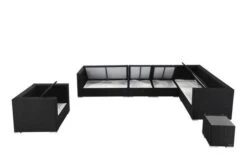 OUTFLEXX Loungemöbel-Set, Schwarz, Polyrattan, Für 8 Personen, Wasserfeste Kissenbox -Kettler Verkäufe 4 1380 BOX A.jpg
