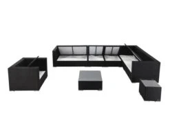 OUTFLEXX Loungemöbel-Set, Schwarz, Polyrattan, Für 8 Personen, Inkl. Kaffeetisch, Wasserfeste Kissenbox -Kettler Verkäufe 4 1380 BOX B.jpg