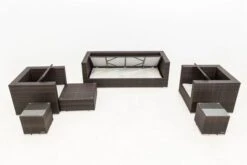 OUTFLEXX Loungemöbel-Set, Braun Marmoriert, Polyrattan, 6 Pers, Wasserfeste Kissenbox -Kettler Verkäufe 4 16063 BOX A.jpg