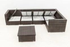 OUTFLEXX Loungemöbel-Set, 5 Pers, Braun Marmoriert, Polyrattan, Wasserfeste Kissenbox, Inkl. Loungetisch -Kettler Verkäufe 4 16064 BOX D.jpg