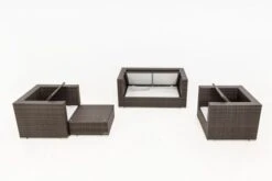OUTFLEXX Loungemöbel-Set, Polyrattan, Braun Marmoriert, 5 Pers, Wasserfeste Kissenbox 16 OUTFLEXX Loungemöbel-Set, Polyrattan, Braun Marmoriert, 5 Pers, Wasserfeste Kissenbox -Kettler Verkäufe 4 16066 BOX A.jpg