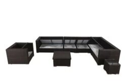 OUTFLEXX Loungemöbel-Set, Braun Marmoriert, Polyrattan, 8 Pers, Wasserfeste Kissenbox, Inkl. Loungetisch -Kettler Verkäufe 4 16067 BOX D.jpg