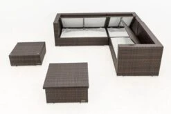 OUTFLEXX Loungemöbel-Set, Braun Marmoriert, 6 Pers, Polyrattan, Wasserfeste Kissenbox, Inkl. Loungetisch -Kettler Verkäufe 4 16069 BOX D.jpg